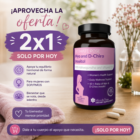 Intimate Rose Inositol: Equilibrio hormonal y bienestar femenino