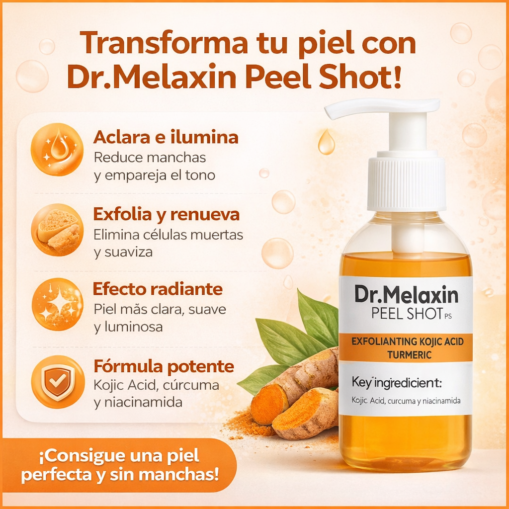 Dr.melaxin Peel Shot: Tratamiento profesional para tu piel