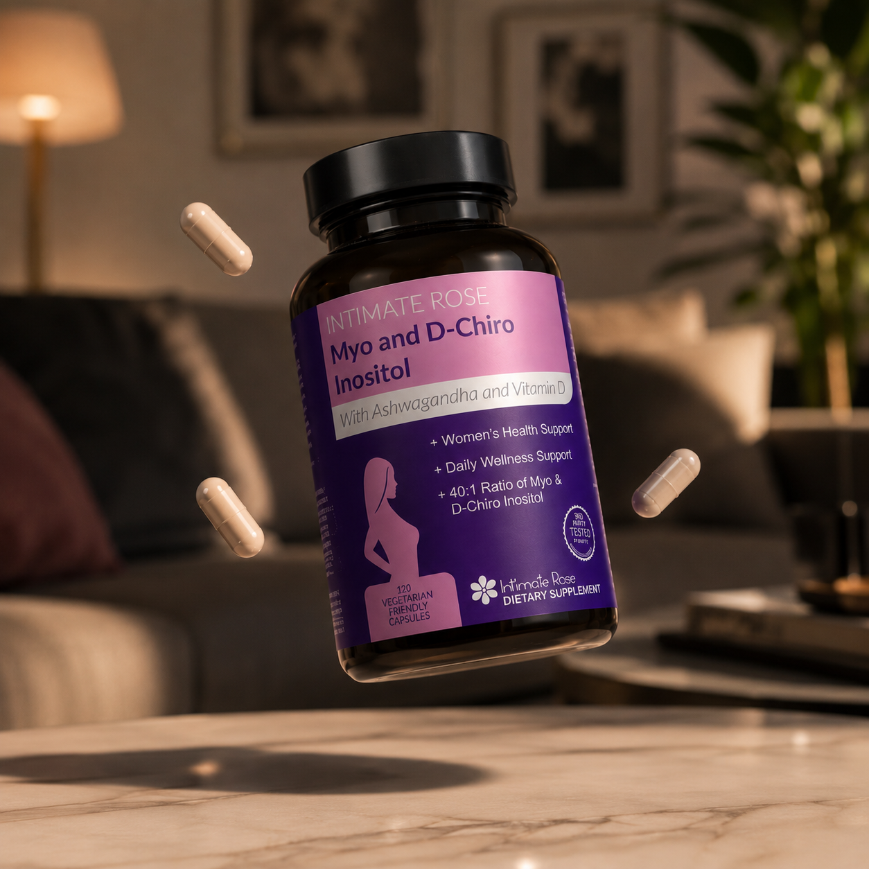Intimate Rose Inositol: Equilibrio hormonal y bienestar femenino
