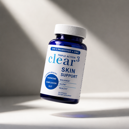 Clear 3 Skin Support: Apoyo integral para una piel saludable.