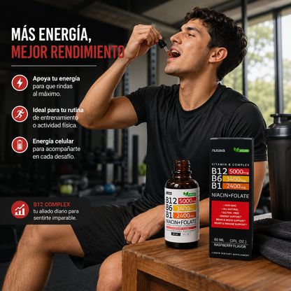 Vitamin B complex: Energia y enfoque diario