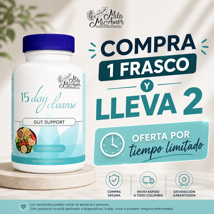 15 Day Cleanse: Ligereza y bienestar cada día