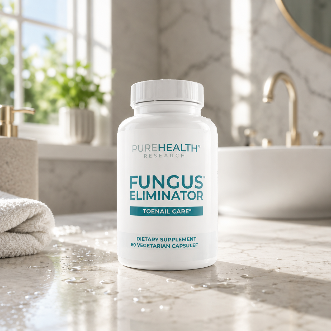 Purehealth Fungus Eliminator: Cuidado diario desde el interior.
