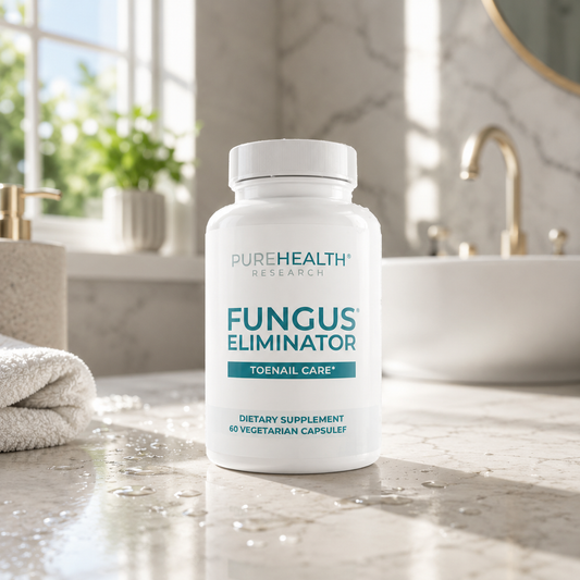 Purehealth Fungus Eliminator: Cuidado diario desde el interior.